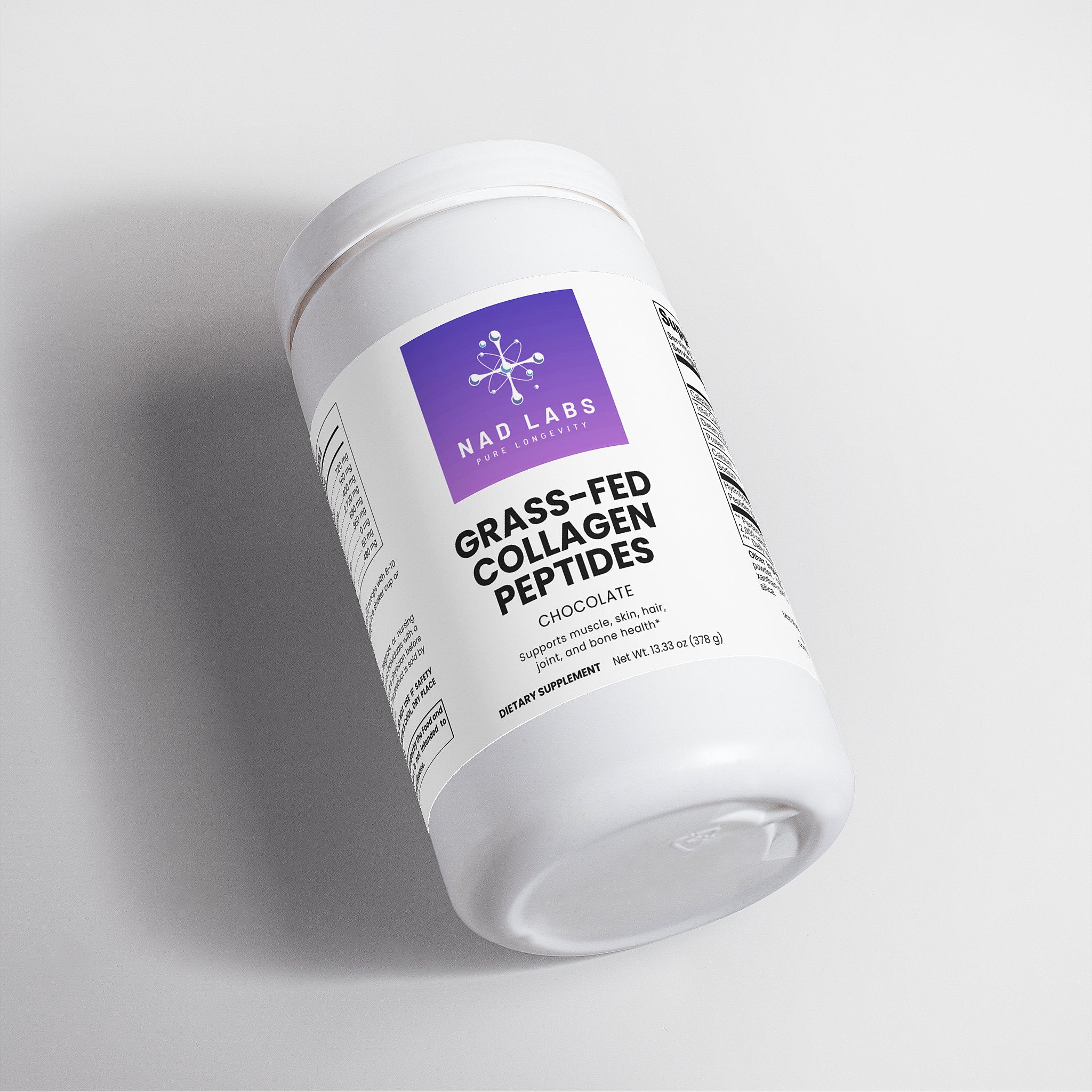 Grass-Fed Collagen Peptides Powder (Chocolate)